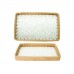 BANDEJA RATTAN CONCHA RETANG 27X24CM 9304A