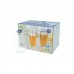 VASO VIDRIO 6PZS 7,5X14,5CM LXZS3307