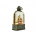 LINTERNA NAVIDAD SAGRADA FAMILIA VIENTO USB 10.5X6X20.5CM 13-C
