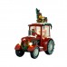 TRACTOR NAVIDAD NOEL VIENTO USB 21X25CM 24091