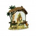 LINTERNA NAVIDAD PESEBRE VIENTO USB 20.5X20CM 25013