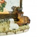 LINTERNA NAVIDAD PESEBRE VIENTO USB 20.5X20CM 25013