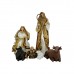PESEBRE SAGRADA FAMILIA 11PZS 40CM KX189-478